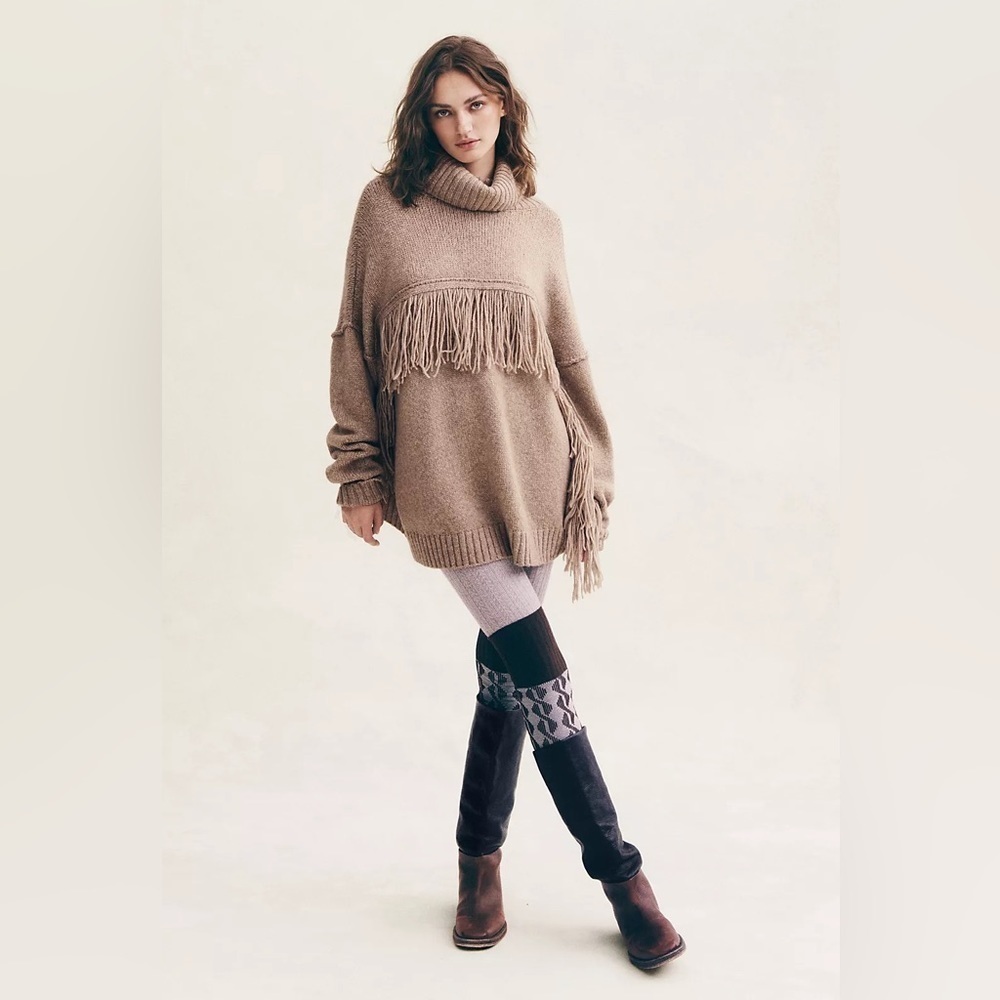 Free People Sparrow Over-the-Knee Socks 2 pairs NWT